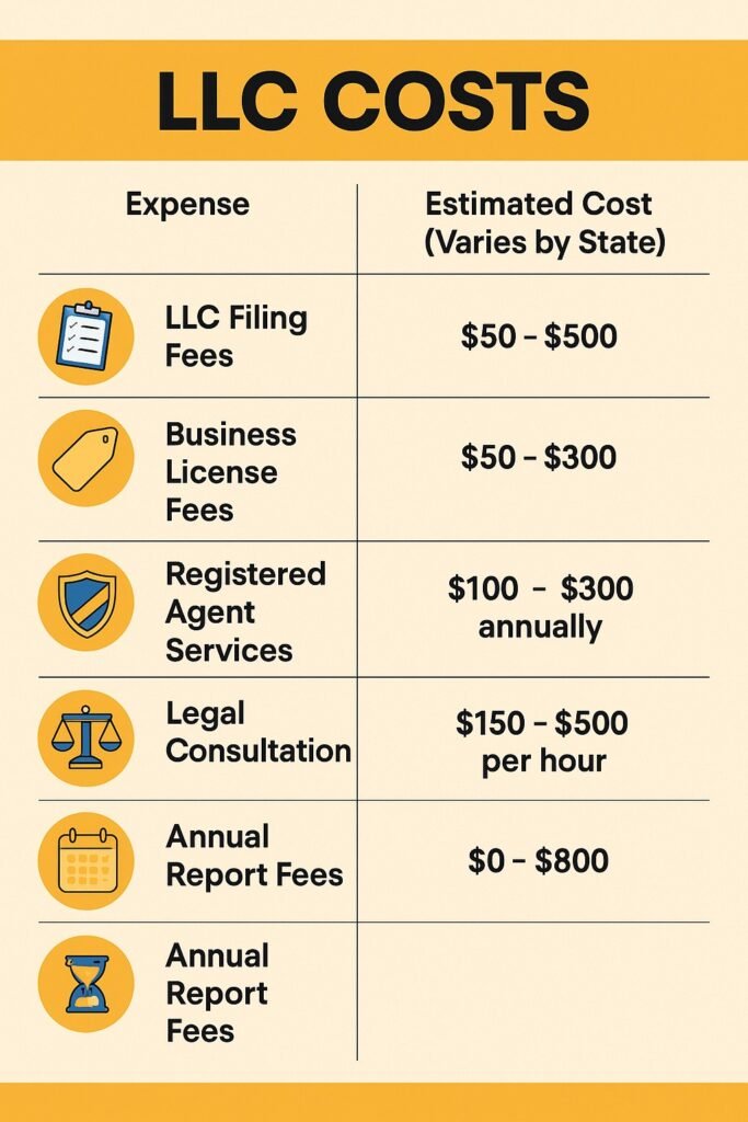 LLC cost in